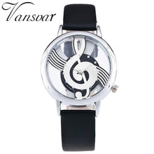 Load image into Gallery viewer, Hollow Music Note Notation Watch