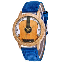 Load image into Gallery viewer, Guitar Fashion Leather Watch