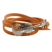 Load image into Gallery viewer, Guitar Violin Charm Bracelets