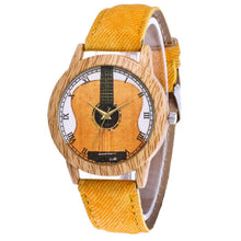 Load image into Gallery viewer, Guitar Fashion Leather Watch