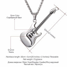 Load image into Gallery viewer, Electric Guitar Pendants & Necklaces