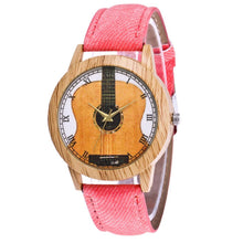 Load image into Gallery viewer, Guitar Fashion Leather Watch