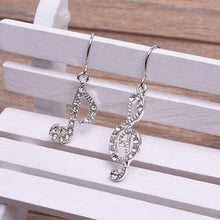 Load image into Gallery viewer, Trendy Music Notes Earrings