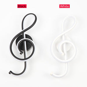 Music note lamp