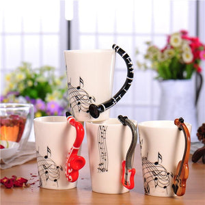 Musical Instruments Mug Collection