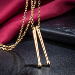 Premium Drum stick Necklace & Pendant