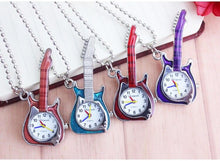 Load image into Gallery viewer, Creative 3in1 Guitar  Keychain,Watch &amp; Necklace
