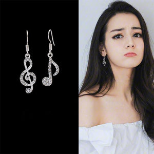 Trendy Music Notes Earrings