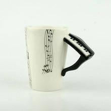 Load image into Gallery viewer, Piano Ceramic Mug
