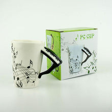 Load image into Gallery viewer, Piano Ceramic Mug
