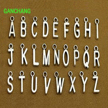 Load image into Gallery viewer, Personalized Guitar Lucky Stone Letter keychain
